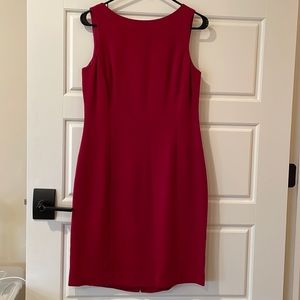 Ann Taylor red cocktail dress size 6
